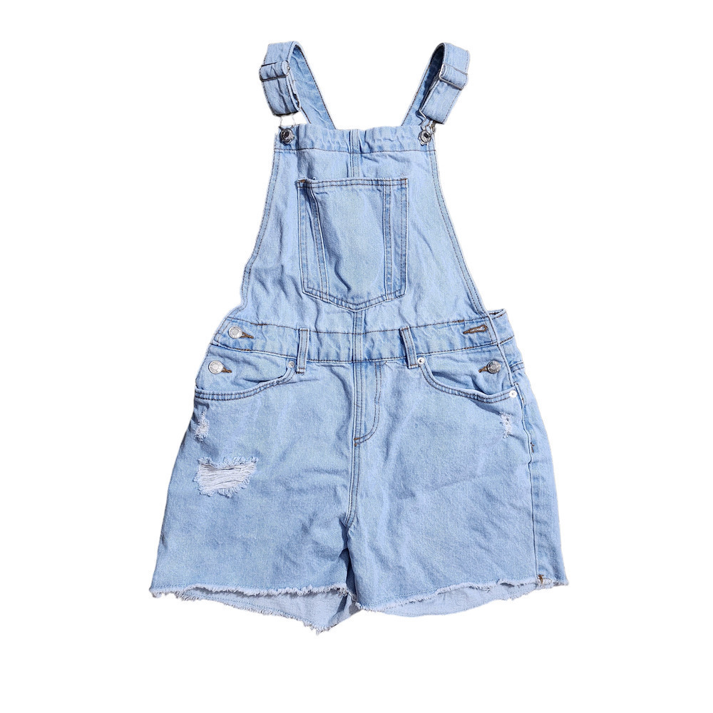 Primark overall denim short sz 10